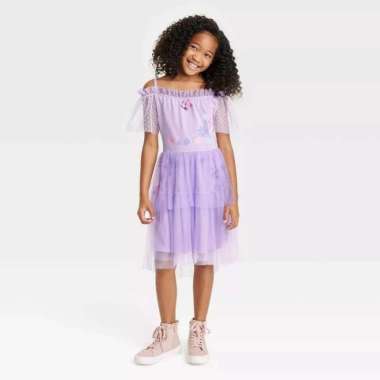Disney Encanto Isabella Flower Tutu Dress - Size S 6-6X