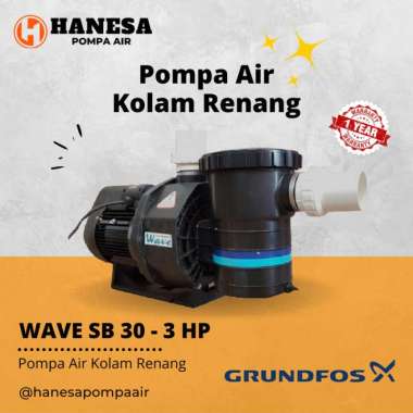 Grundfos Wave SB30 - 3 HP Pompa Kolam Renang