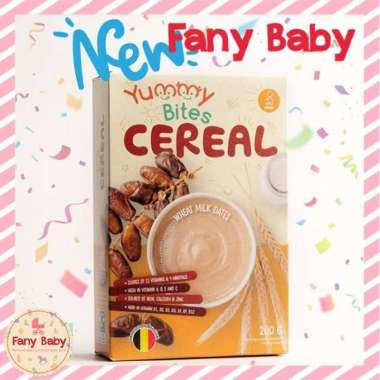 YUMMY BITES CEREAL WHEAT MILK DATES 200GR