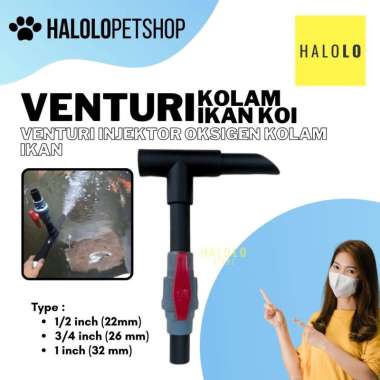 Venturi Kolam Koi / Venturi Injector Kolam Hidroponik / Venturi Injector Gelembung Oksigen Kolam Ika