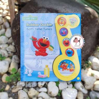 Sesame Street Rubber Duckie Bath Time Tunes Sound Book
