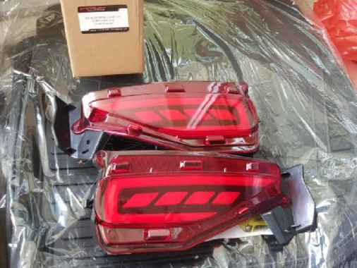 Lampu Led Mata Kucing / Reflektor Bumper Belakang Fortuner Vrz 2017