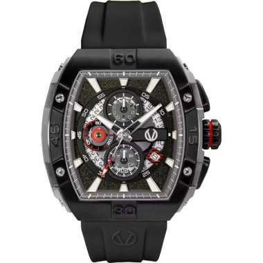 Christ Verra CV 53606G-30 BLK Jam Tangan Pria Original Garansi Resmi
