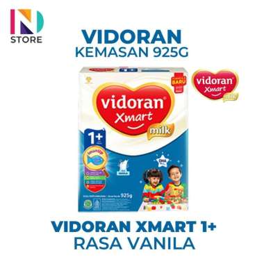 Vidoran Xmart 1+/3+ Rasa Madu/Vanila Kemasan 925Gram Vidoran 1+ VNLA 925G