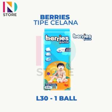 Berries Pants M34/L30/XL26 Tipe Celana 1 Ball/Pack BERRIES L30 1 BALL