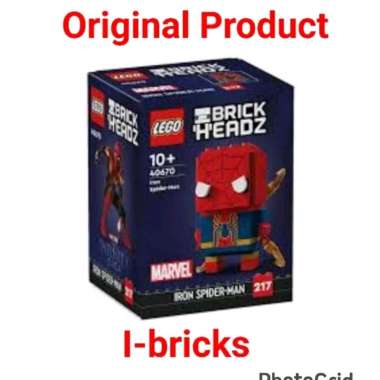LEGO Brickheadz 40670 Iron Spiderman