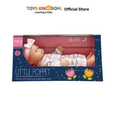 Toys Kingdom Dollsworld Boneka Bayi Little Poppet 78002 Toys Kids Toy Boneka Karakter Doll Mainan Ko