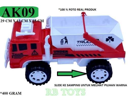 MAINAN MOBIL TRUK SAMPAH AK09