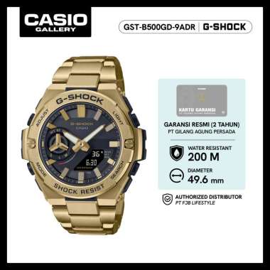 G-Shock Jam Tangan Pria GST-B500GD-9ADR Original Analog Digital