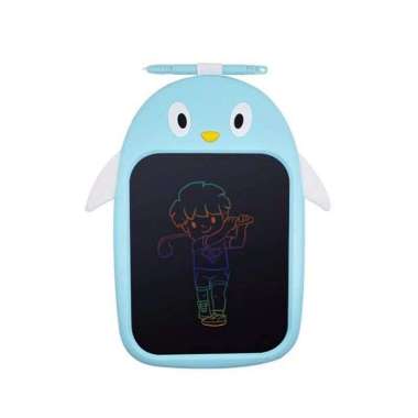 TOYS | Penguin LCD Writing / Drawing Pad / Papan Tulis Anak / LCD Writing Board 8.5" Blue