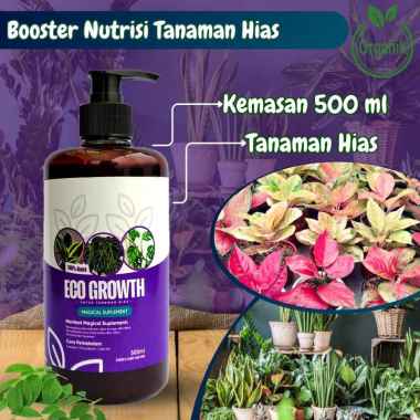 Nutrisi Tanaman Hias Booster Organik Cair 500 ml