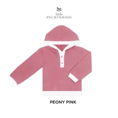 Little Palmerhaus - Willow Hoodie / Jaket Hoodie Anak 3Y Peony Pink