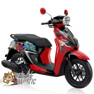 Decal Full Body Stylo 160- Stiker full body Variasi Skotlet Honda Stilo 160 - Grafity Doff Grfty3 - 