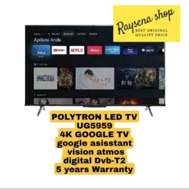 POLYTRON 65UG5959 / PLD 65UG5959 4k GOOGLE TV 65 inch
