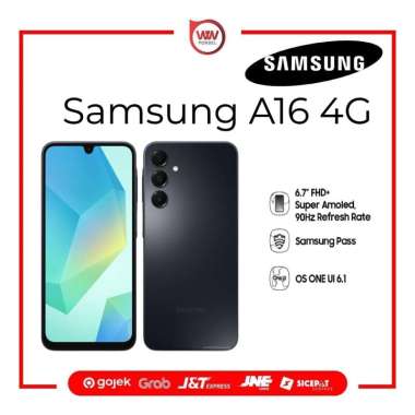 Hp Samsung A16 4G Ram 8GB Internal 256GB Garansi Resmi Black