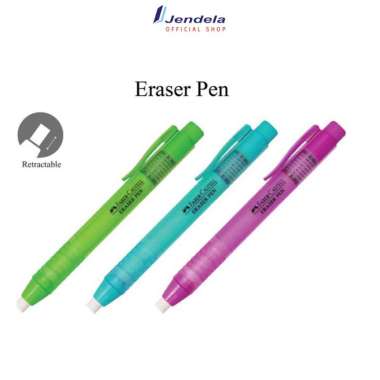 Penghapus Pensil Faber Castell Eraser Pen Penghapus Pensil Bentuk Pulpen 3 warna Harga Satuan ATK Gr