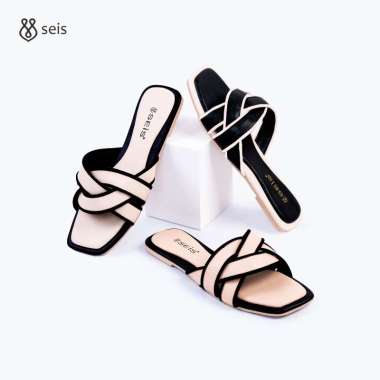SEIS Iowa Sandal Wanita 37 CREAM