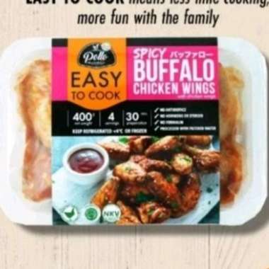 Spicy Buffalo Chicken Wings - Easy to Cook Curah 1kg