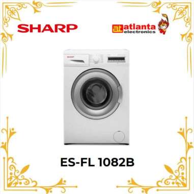 MESIN CUCI FRONT LOADING SHARP TYPE ESFL 1082B