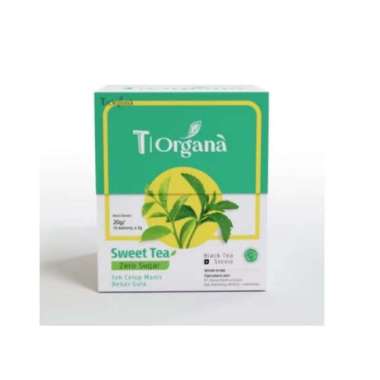 TEH ORGANA T|Organa Active T Organa Teh Celup Manis Bebas Gula (Sugar Free)
