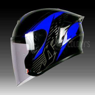 NJS KAIROZ V2 MOTIF RAIZER BLACK BLUE L