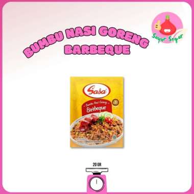 Sayur Segar- Sasa Bumbu Nasi Goreng Barbeque/Fried Rice Seasoning 20 gr