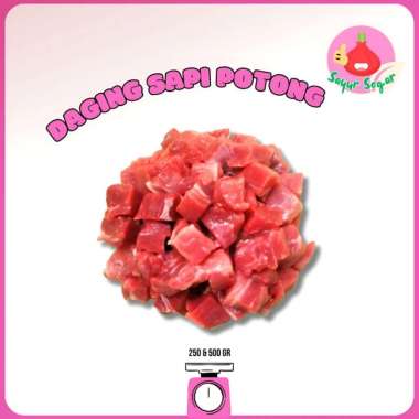 Sayur Segar - Daging Sapi Potong Dadu/Beef 500 gr