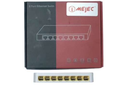 Mejec Switch hub 8 port 10/100M networking / switch internet