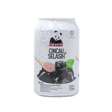 Cap panda bird nest / cincau / liang teh / cincau selasih 310 ml cincau selasih