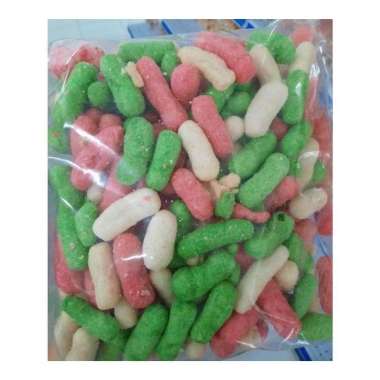 Oleh-oleh Medan Kue Lebaran Kue Tai Kucing Tahi kucing warna warni 500gr