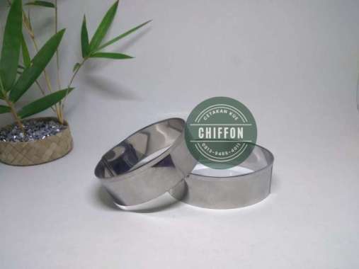 ring roti bulat / ring cutter / ring burger tinggi 3 cm 8 cm x 3 cm