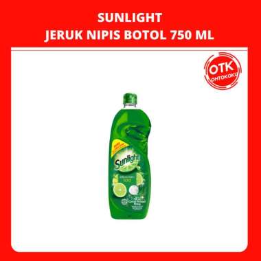 Sunlight Sabun Cuci Piring Lime Botol 750ml