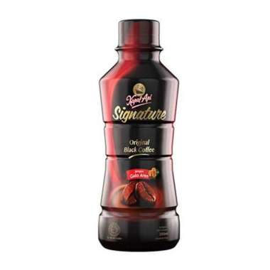 Kapal api signature black coffee / strong black coffee / white coffee 200 ml strong black coffee