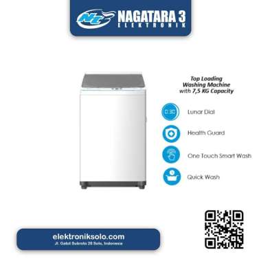 MESIN CUCI TOP LOAD MIDEA MA100W75