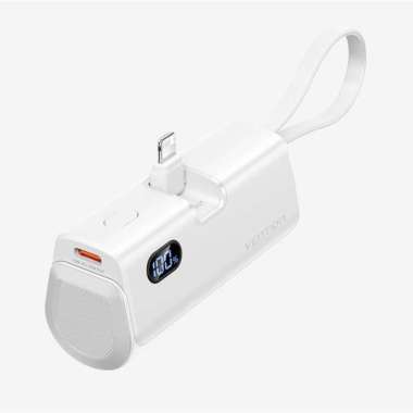 Vention Mini Powerbank 4800mAh USB Type C Lightning LED Display Fast Charging 20W iPhone Android - F