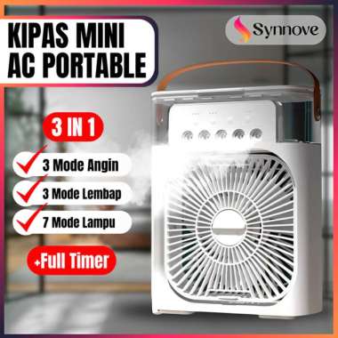 Air Cooler Ruangan PORTABLE 3 In 1 Kipas Angin Ac Kipas Angin Air Cooler Kipas Ac Portable Ac Mini P