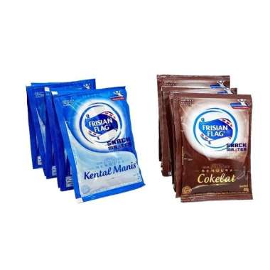 Frisian Flag Susu Kental Manis Sachet Frisian flag Putih