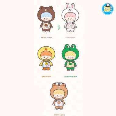 F.UN - zZoton Line Friends - My Best Friends Series - 1pc