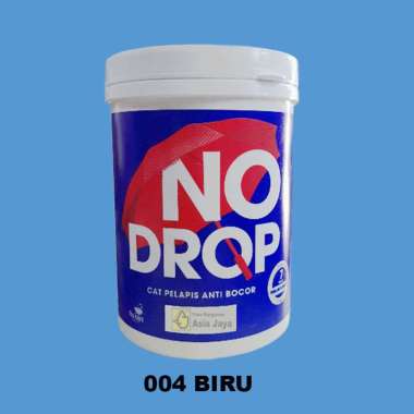 NO DROP Cat Pelapis Anti Bocor 1 Kg - Ready Semua Warna 004 Biru