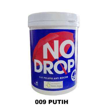 NO DROP Cat Pelapis Anti Bocor 1 Kg - Ready Semua Warna 009 Putih