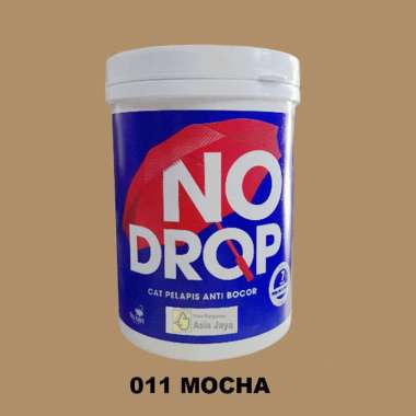 NO DROP Cat Pelapis Anti Bocor 1 Kg - Ready Semua Warna 011 Mocha