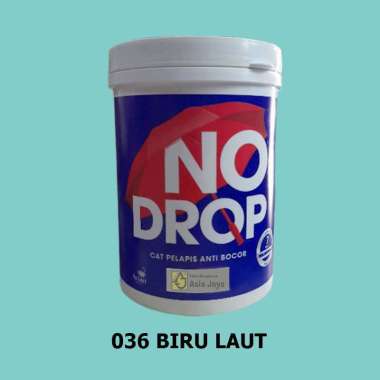 NO DROP Cat Pelapis Anti Bocor 1 Kg - Ready Semua Warna 036 Biru Laut
