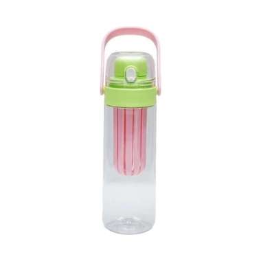 Botol Air Minum Tumbler Infuser Water Plastik Bening 650ml WMO IF7170