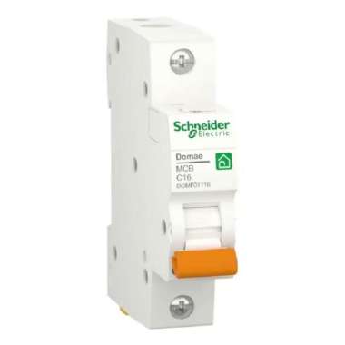 MCB - Schneider New Domae 16A - MCB 16 Ampere 1P - Original SNI