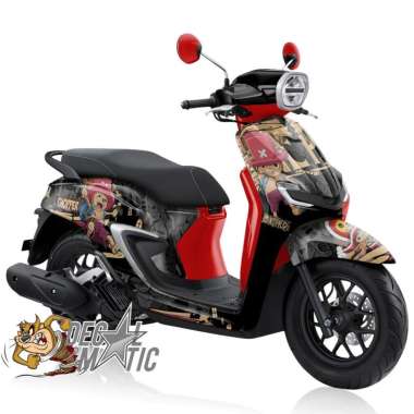 Decal Full Body Stylo 160 - Stiker full body Variasi Skotlet Honda Stilo 160 - One Piece Chopper Dof
