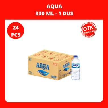 AQUA AIR MINERAL AIR MINUM 330ML - 1 Dus