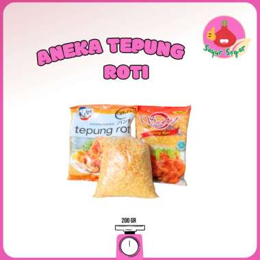 Sayur Segar - Aneka Tepung Roti Panir / Kobe / Sakti Sakti 200 gr