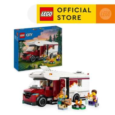 LEGO City 60454 Holiday Adventure Camper Van (385 Pieces), Mainan, Building Block, Toys