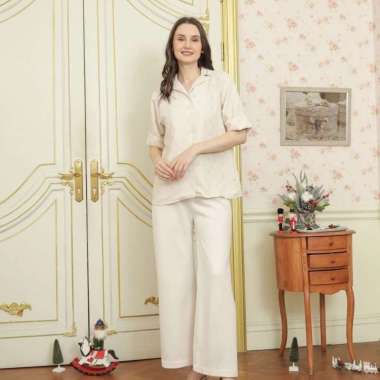 Harlow Kids - Olive Mommy Shirt EGRET S-M