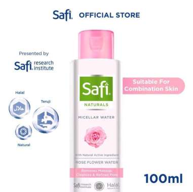 SAFI NATURAL MICELLAR WATER 100ML ROSE FLOWER